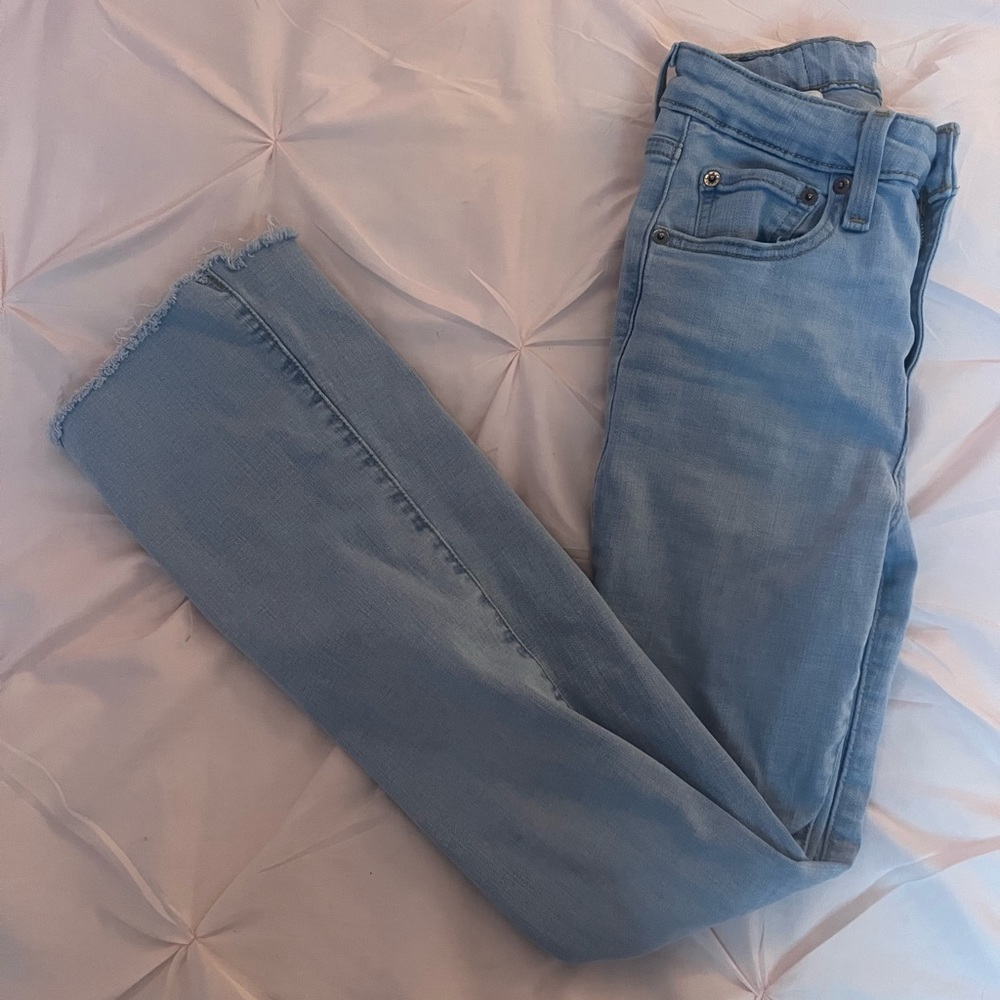 Levi’s 726 Flare Baby Blue Denim